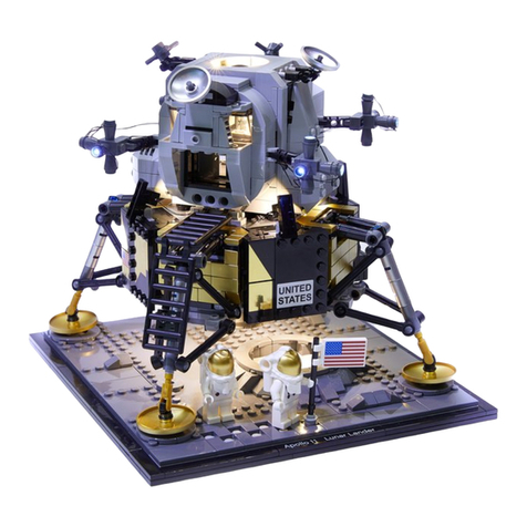 Lightmybricks LEGO NASA Apollo 11 Lunar Lander User manual