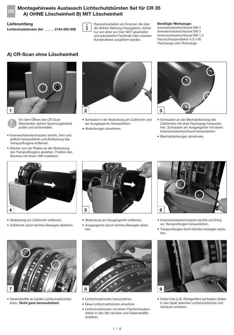 Dürr Medical 2134-205-00E installation guide