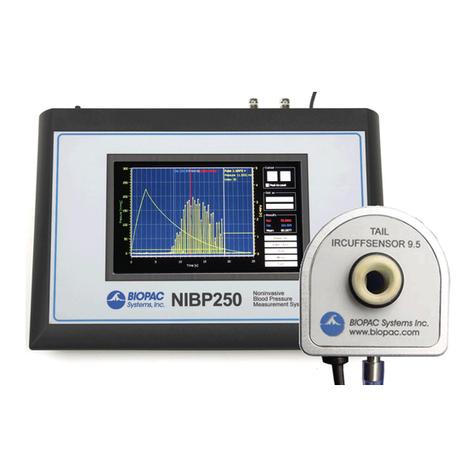 BIOPAC Systems NIBP250 User manual