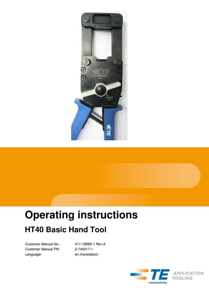 TE Connectivity HT40 User manual TE Connectivity HT40 User manual