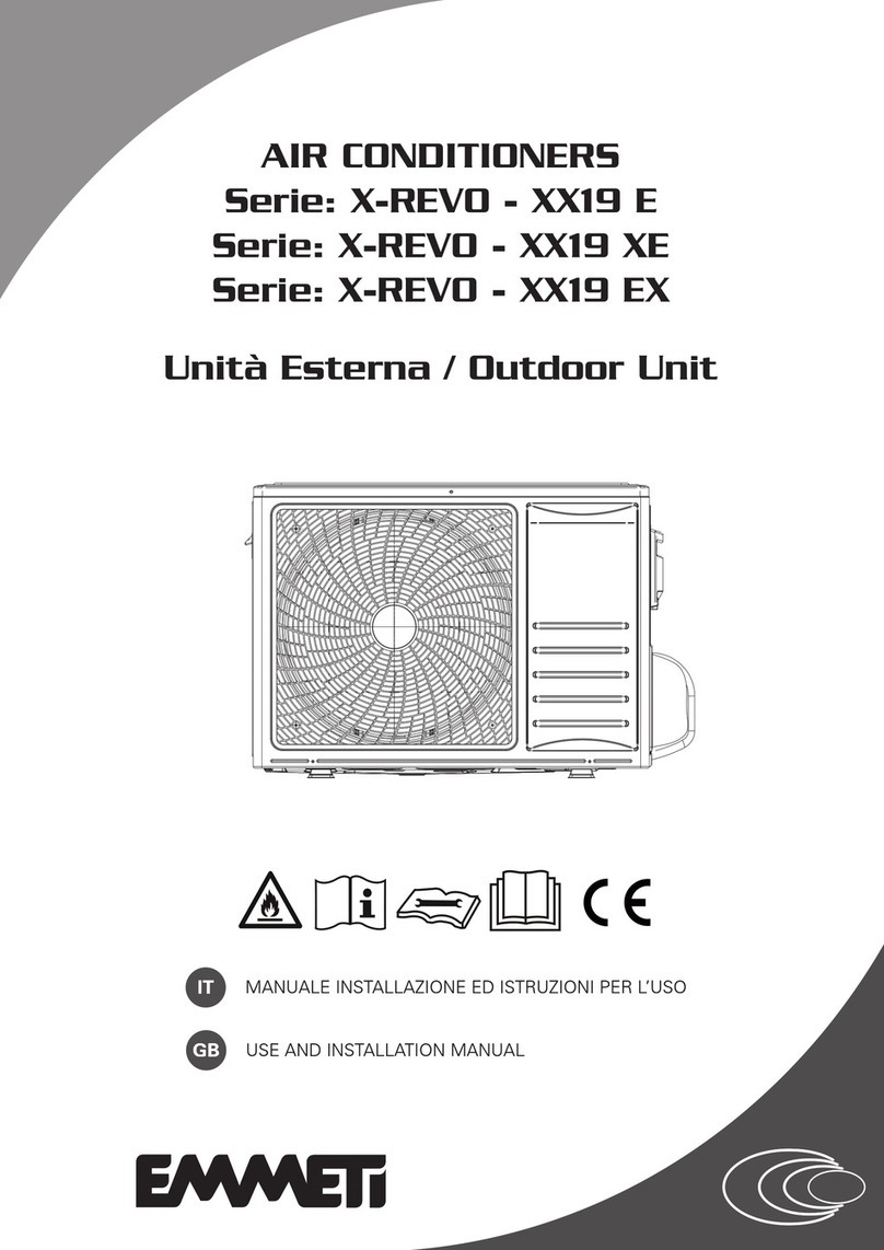 emmeti X-REVO-19 E Series Technical specifications