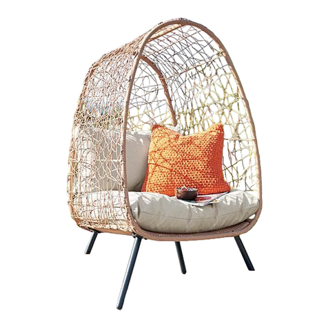 N Brown Group Bali Egg Pod Chair User manual