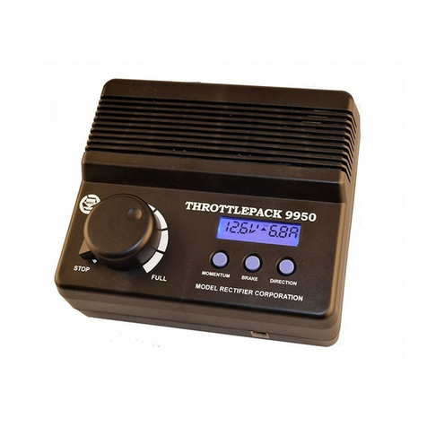 MRC THROTTLEPACK 9950 User manual