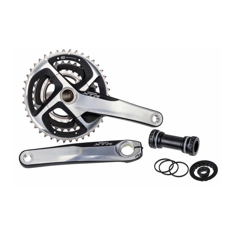 Shimano XTR FC-M980 Operating instructions