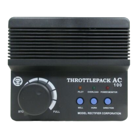 MRC THROTTLEPACK AC100 User manual