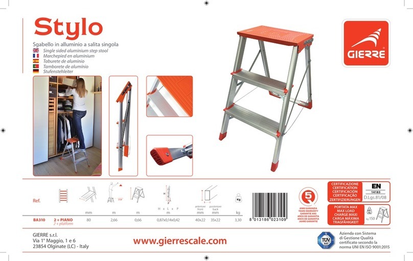GIERRE Stylo BA310 User manual