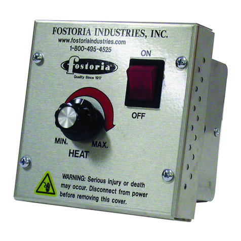 Fostoria VHC-32 User manual