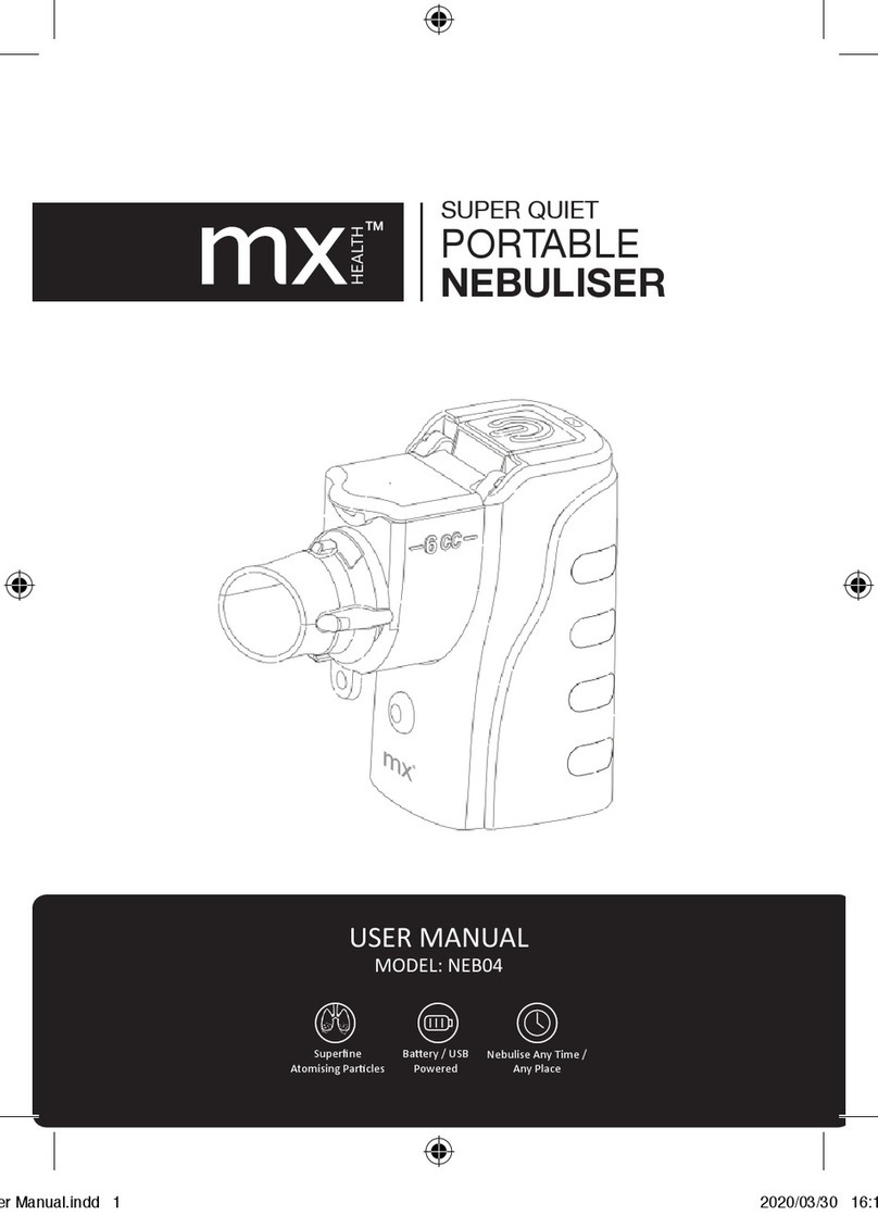 MX HEALTH NEB04 user manual MX HEALTH NEB04 user manual