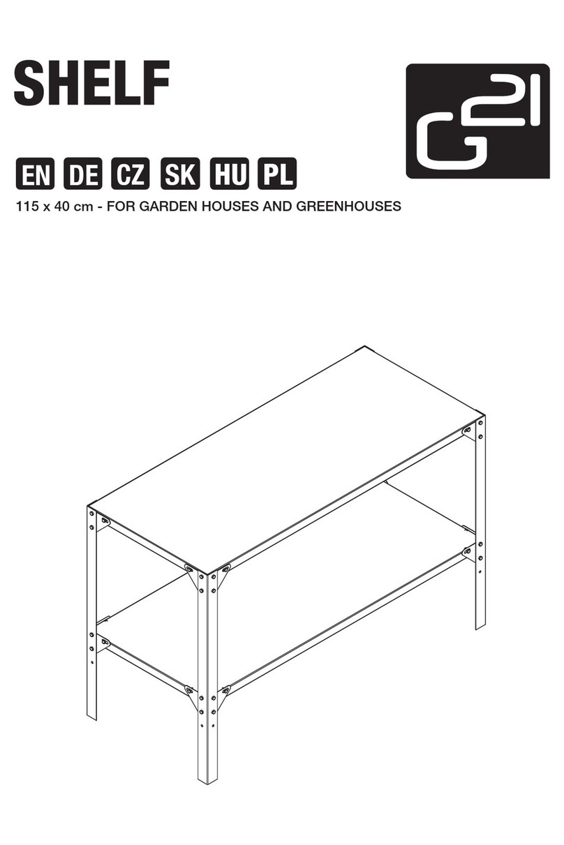 G21 Regal installation instructions G21 Regal installation instructions