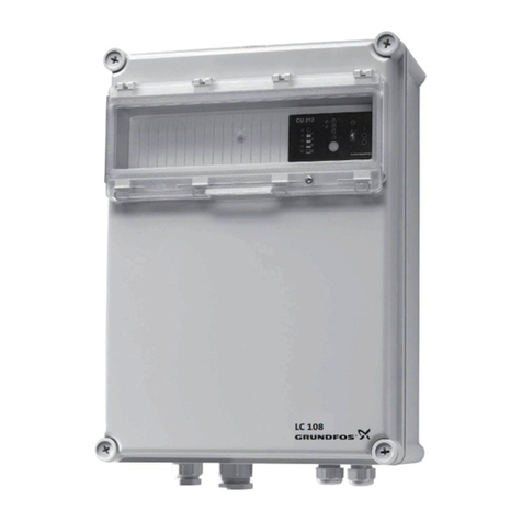 Grundfos LC 108 Installation and operating instructions