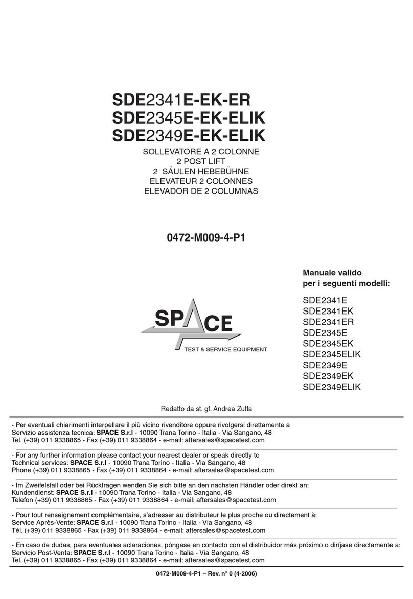 Space SDE2341E manual