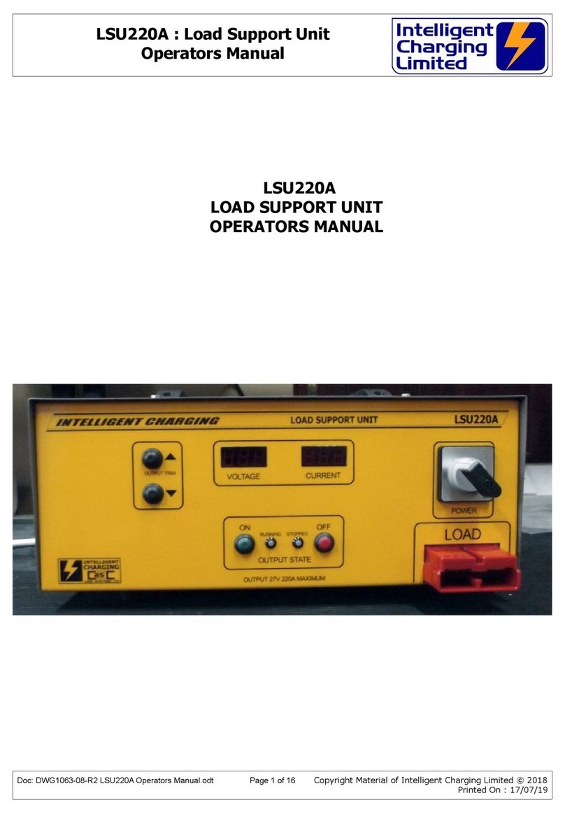 Intelligent Charging LSU220A Operator's manual