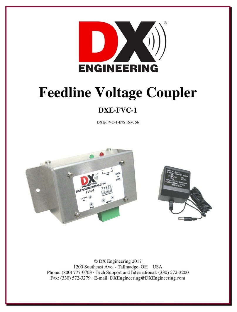 DX Engineering DXE-FVC-1 manual