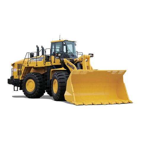 Komatsu WA600-8 Operation & maintenance manual
