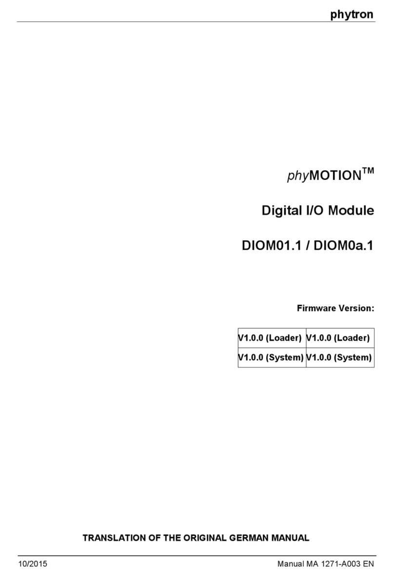 phytron DIOM01.1 User manual