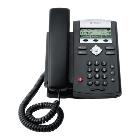Polycom SoundPoint IP 331 User manual
