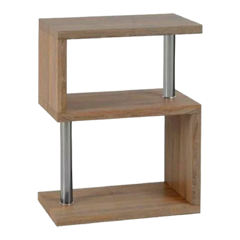 Seconique LIGHT SONOMA OAK EFFECT CHARISMA Quick start guide