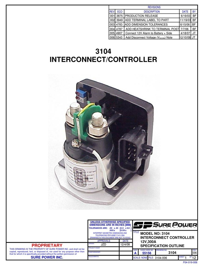 Sure Power 3104 installation instructions