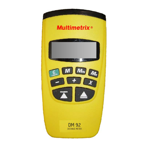 Multimetrix DM 92 user manual
