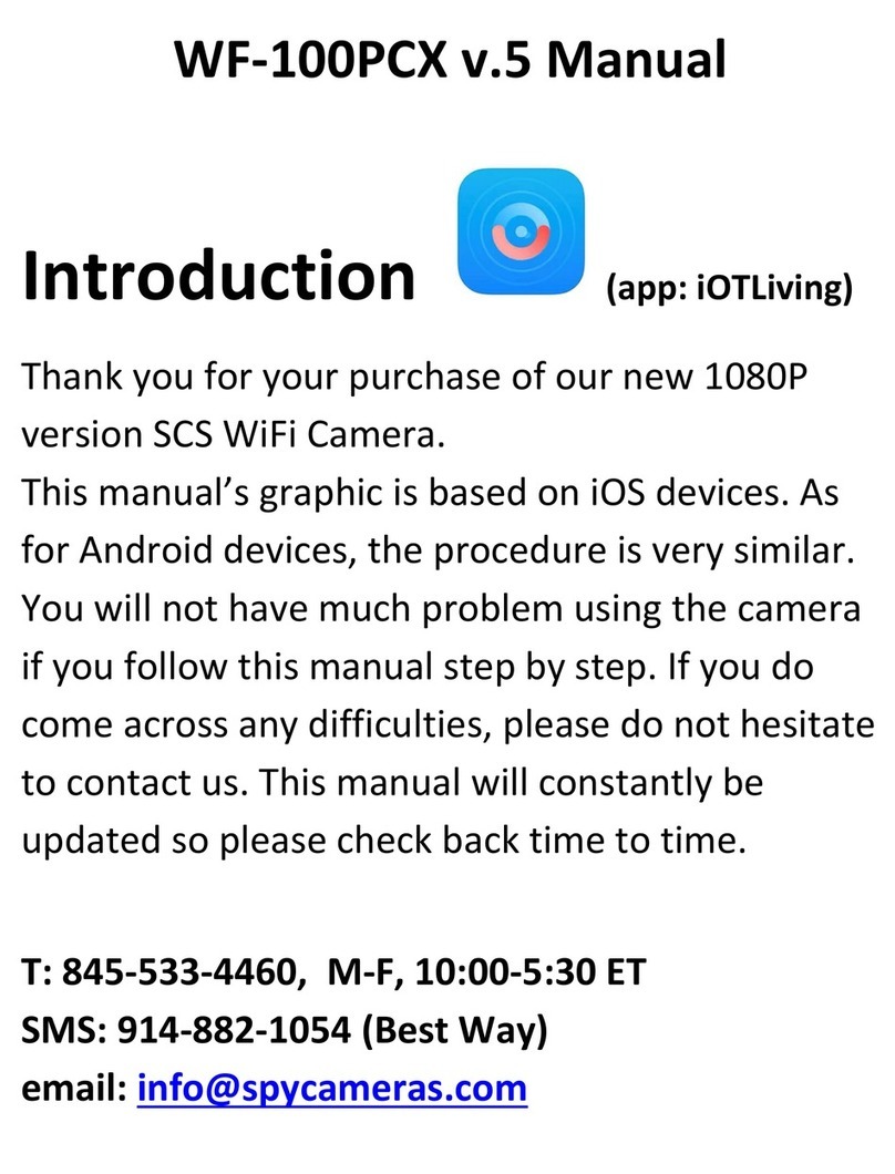 SCS WF-100PCX User manual