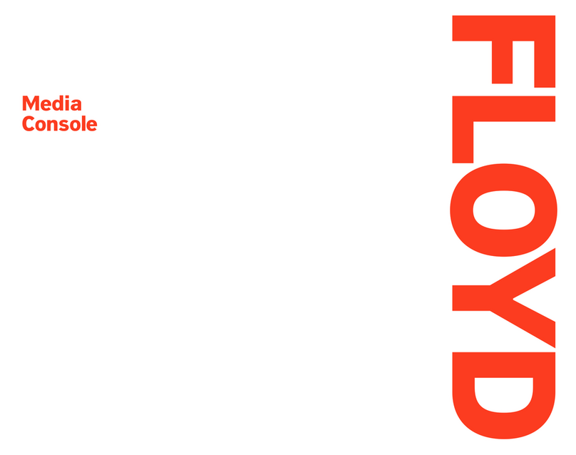 Floyd Media Console User manual