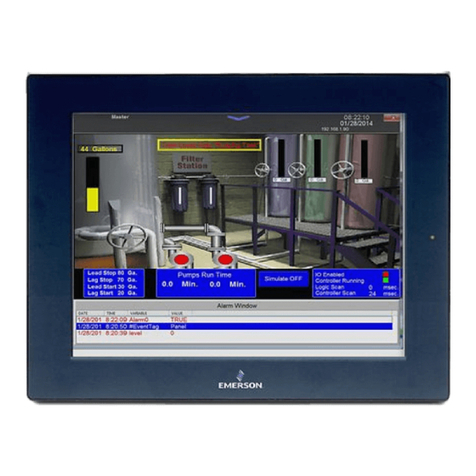 Emerson QuickPanel+ IC755C S06RD Series User manual