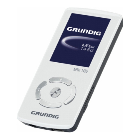 Grundig MPixx 1450 User manual