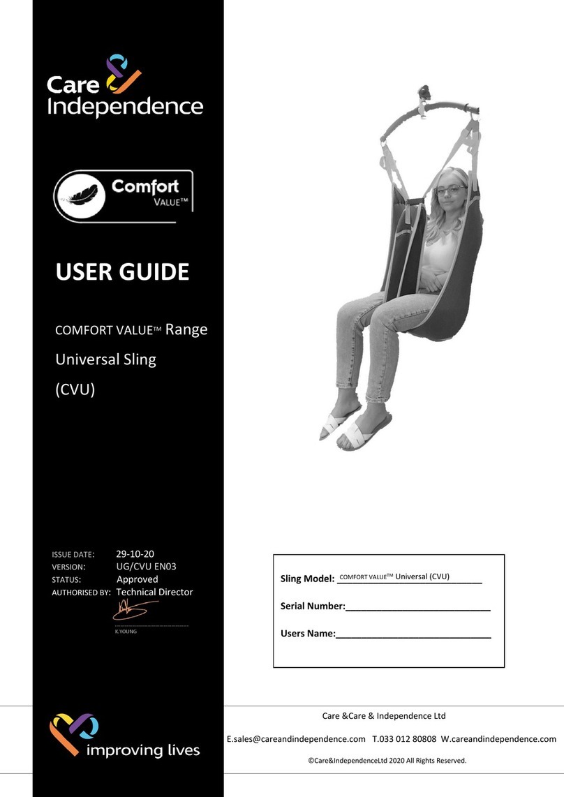 Care & Independence COMFORT VALUE user guide