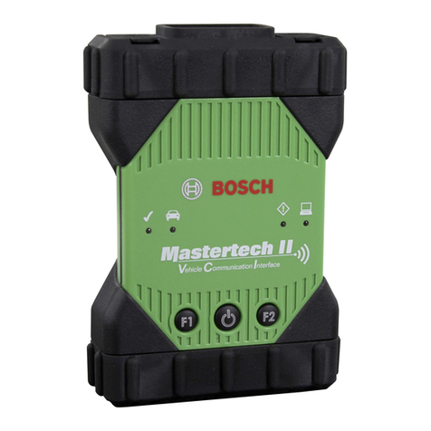 Bosch Mastertech II VCI quick start