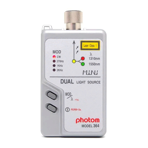 Graytechnos photom MINI 364 instruction manual