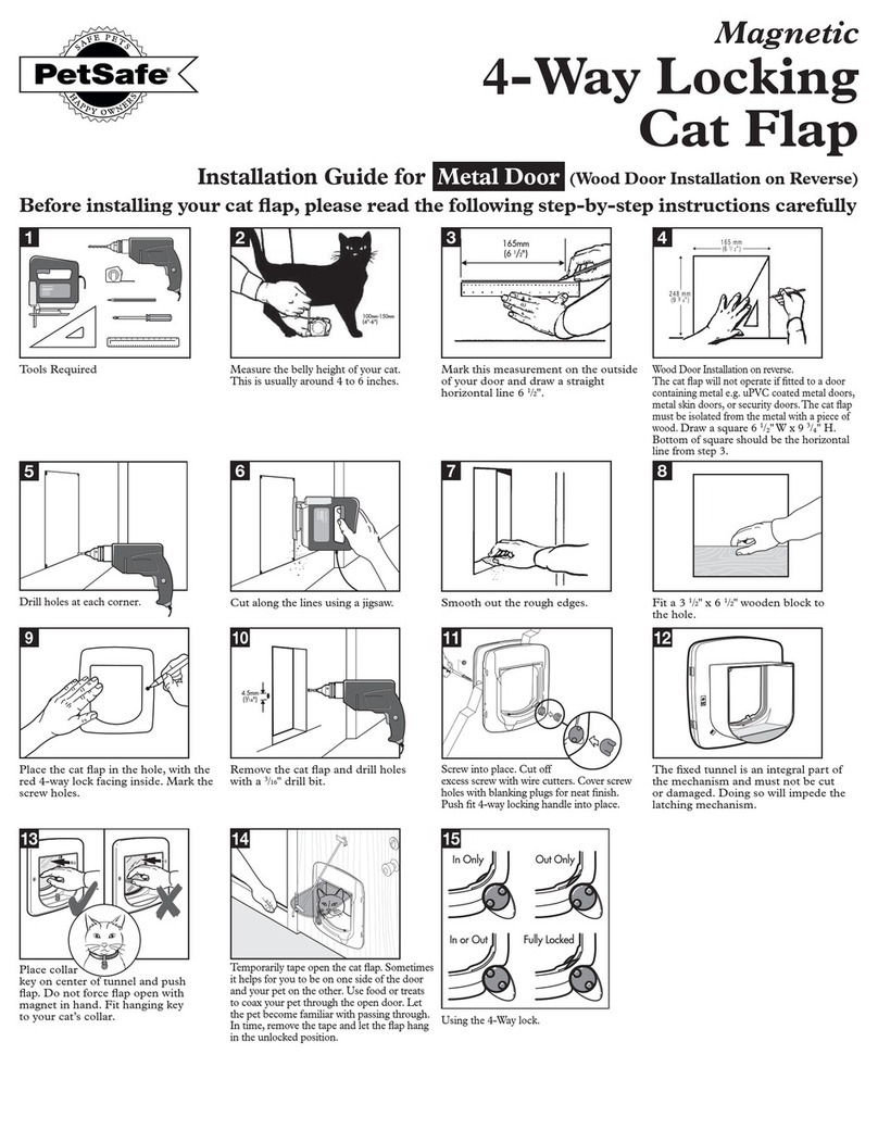 Petsafe Staywell 400EF installation guide