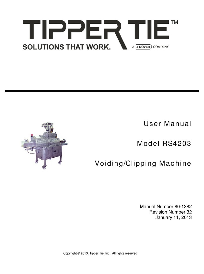 Dover Tipper Tie RS4203 User manual