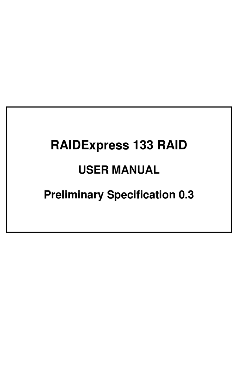 RAID RAIDExpress 133 user manual