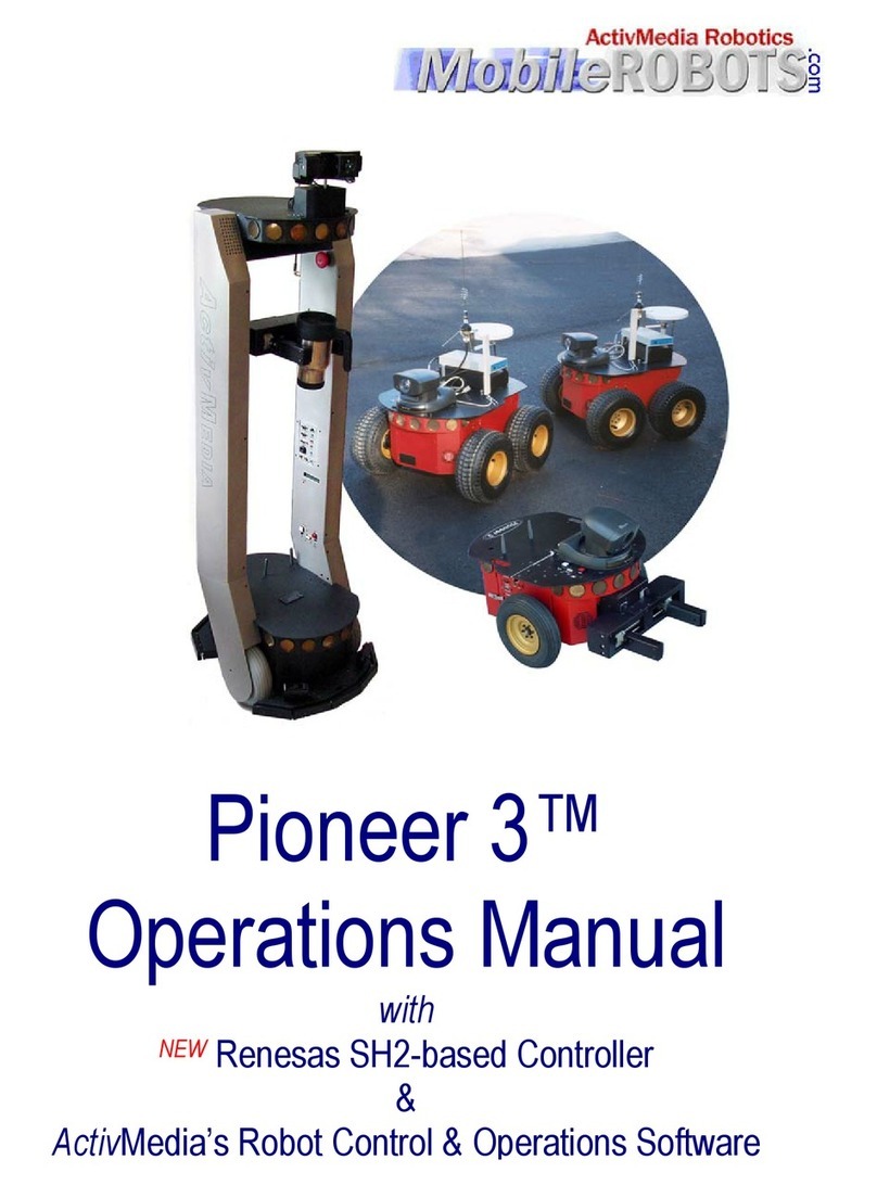 ActivMedia Robotics Pioneer 3 User manual ActivMedia Robotics Pioneer 3 User manual