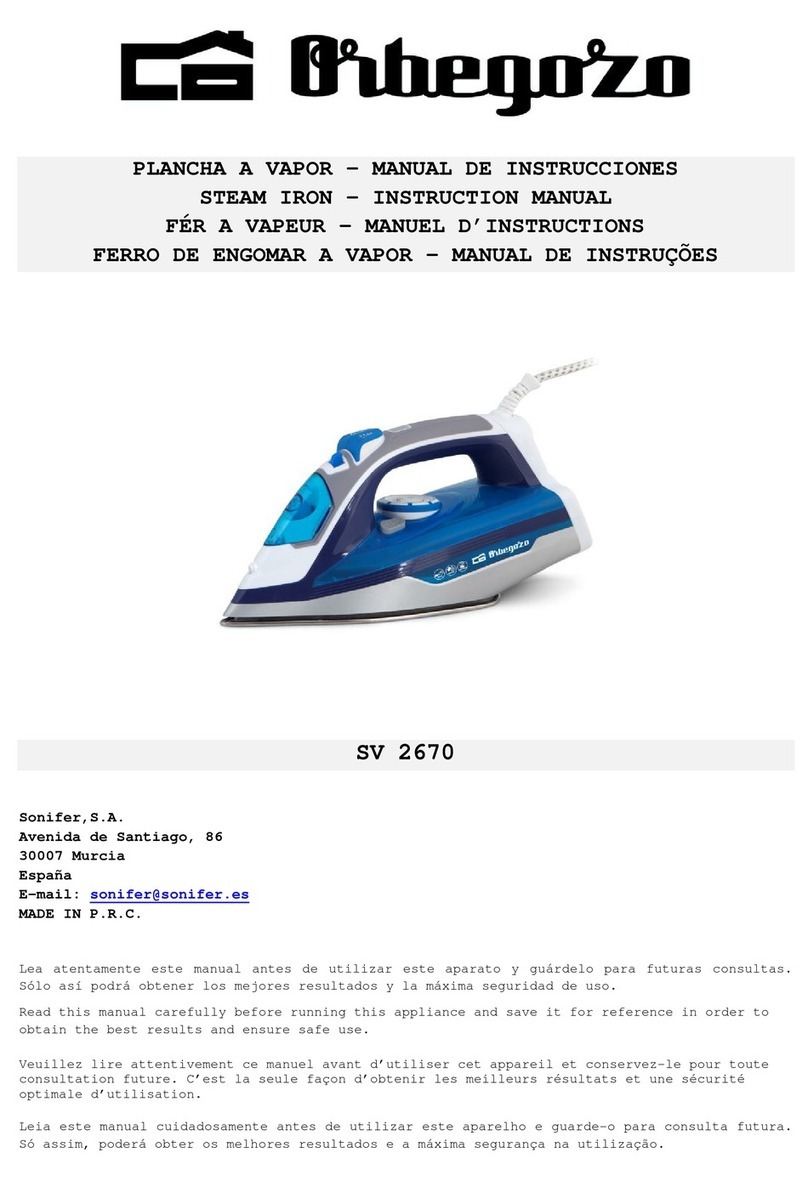 Orbegozo SV 2670 User manual