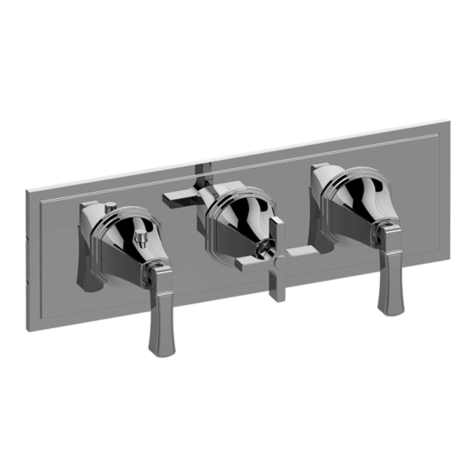 Graff E-8078 T Series Instructions for assembly and use