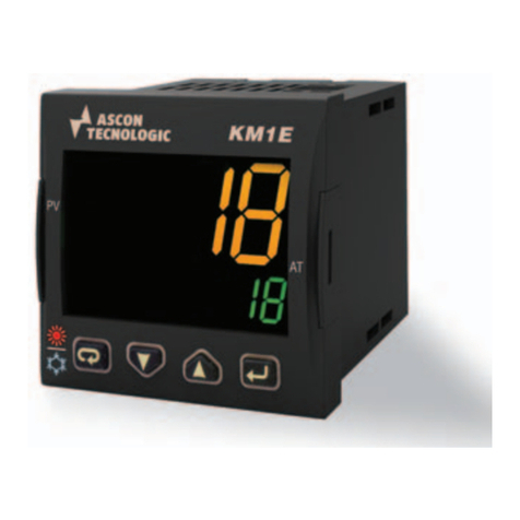 Ascon tecnologic K 1E Series Installation and operation manual