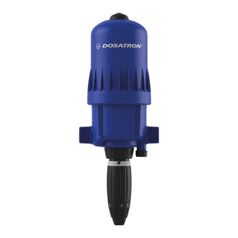 dosatron D8RE2 Operating instructions