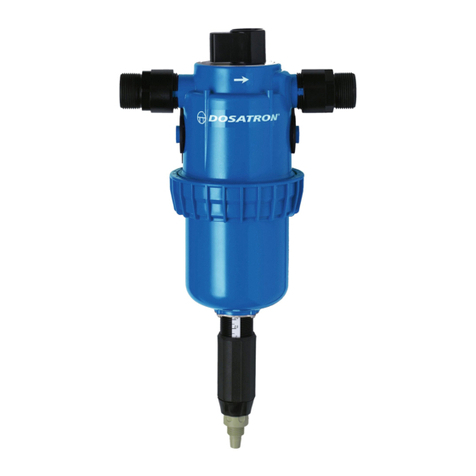 dosatron D45RE15 Operating instructions