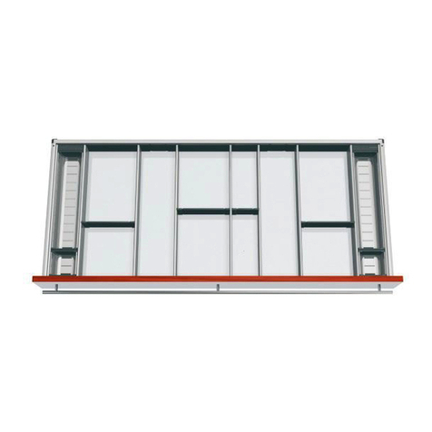 BLUM ORGA-LINE ZSI.60VUI Series Assembly