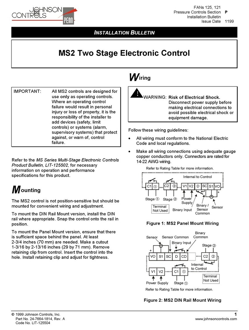 Johnson Controls MS2 Manual Johnson Controls MS2 Manual