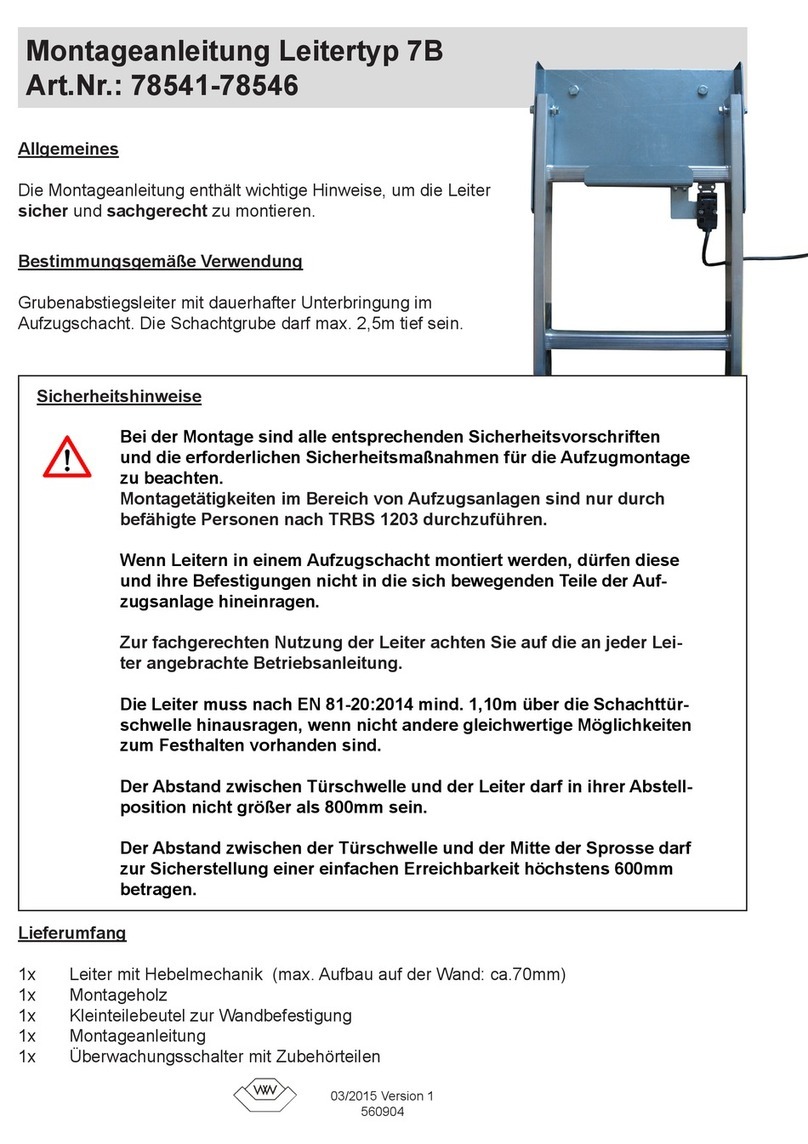 W+W 78541 Mounting instruction