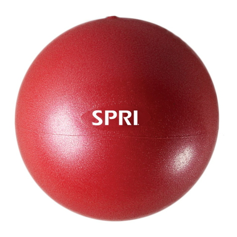 SPRI Sponge Ball instructions