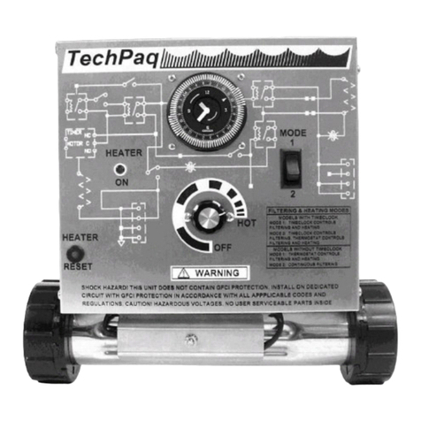 Therma Q TechPaq Spa Pack installation manual