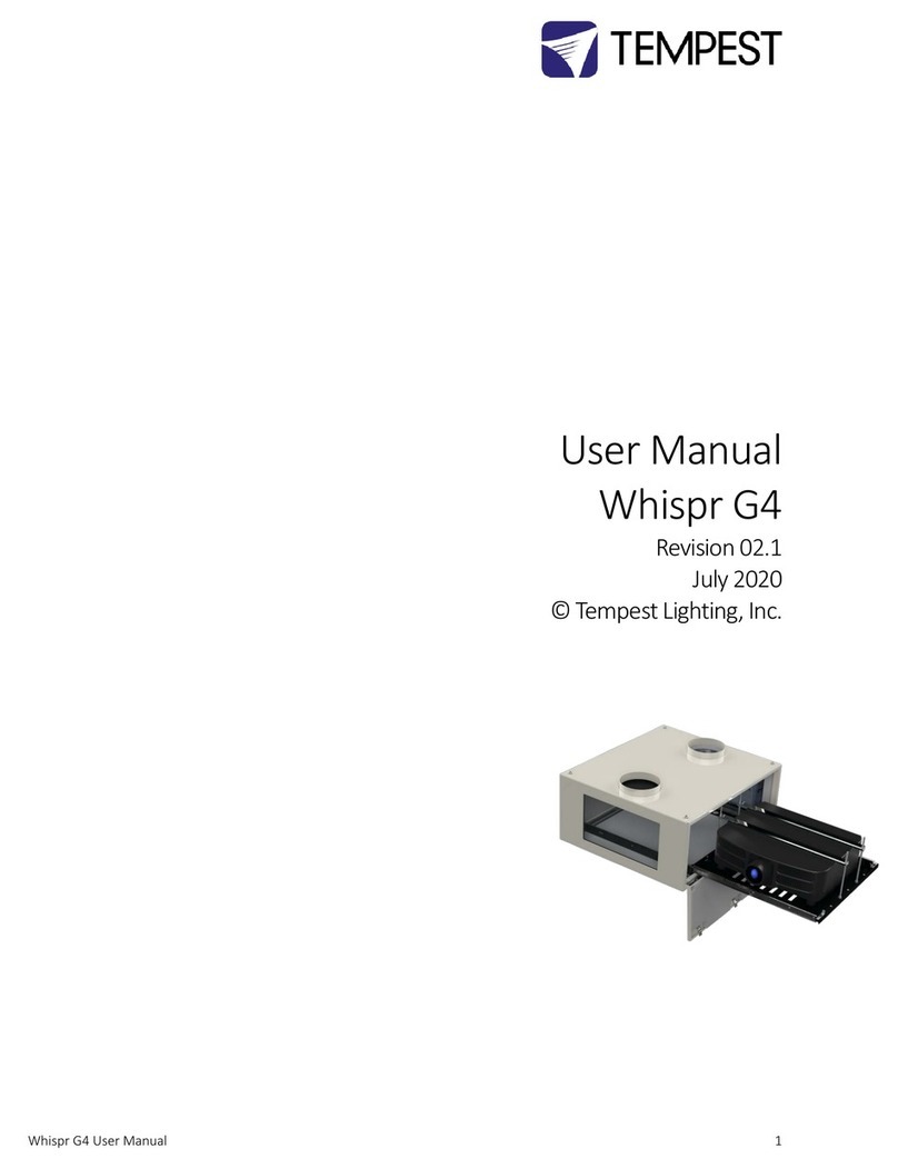 Tempest Whispr G4 user manual