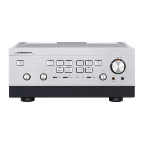 Luxman L-595ASE User manual Luxman L-595ASE User manual
