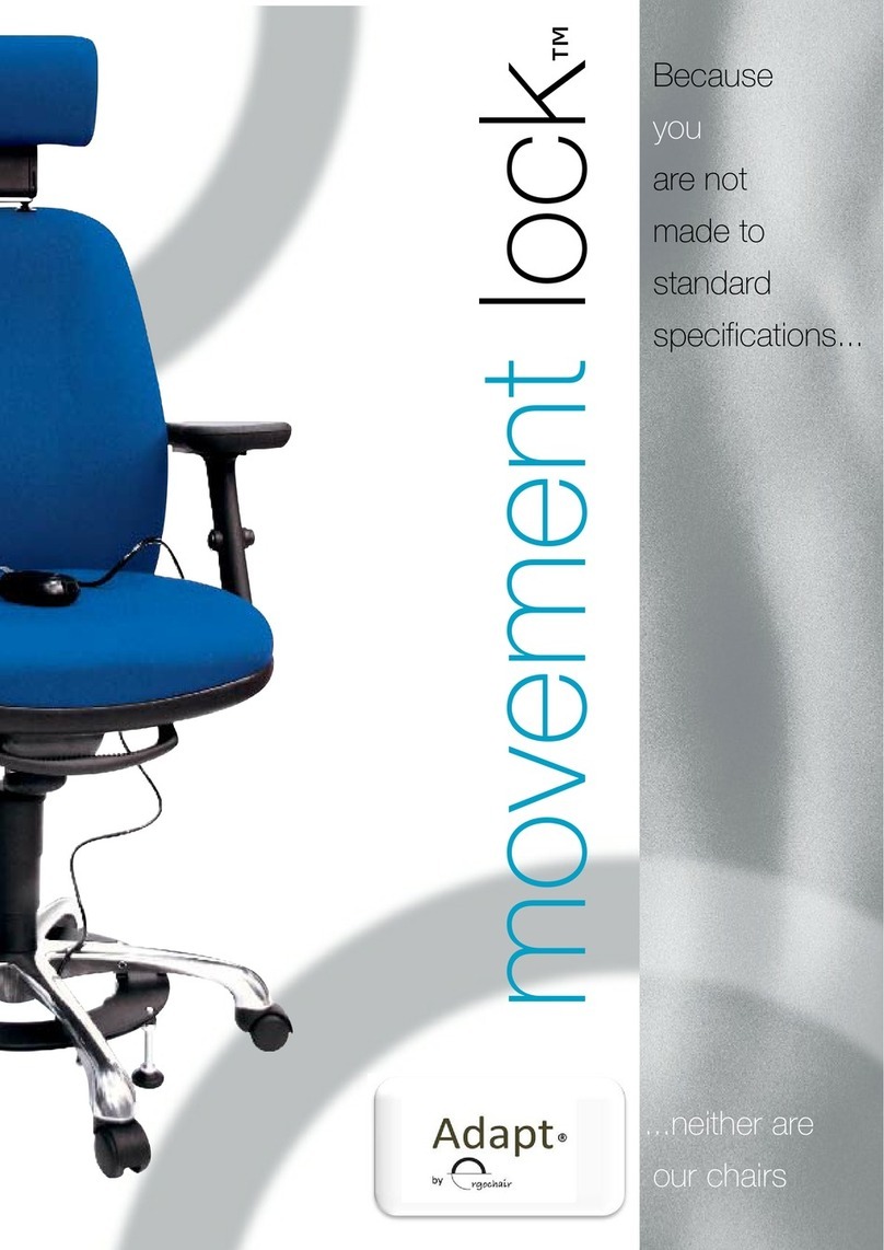ergochair Adapt movement lock quick start guide ergochair Adapt movement lock quick start guide