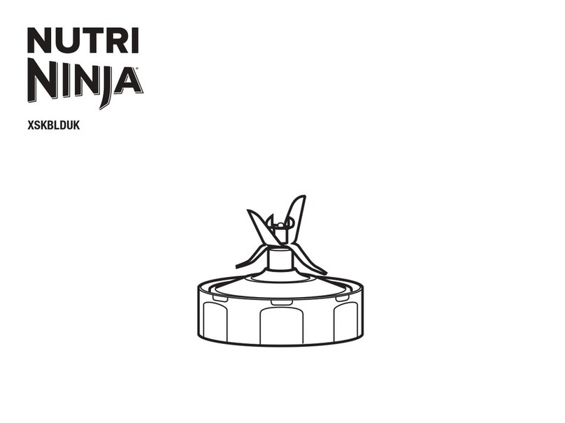 Nutri Ninja Pro Extractor Blades User manual