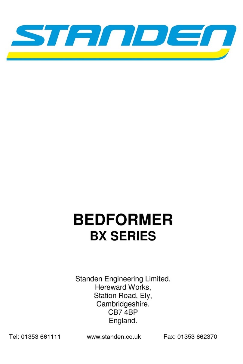 Standen BX Series manual