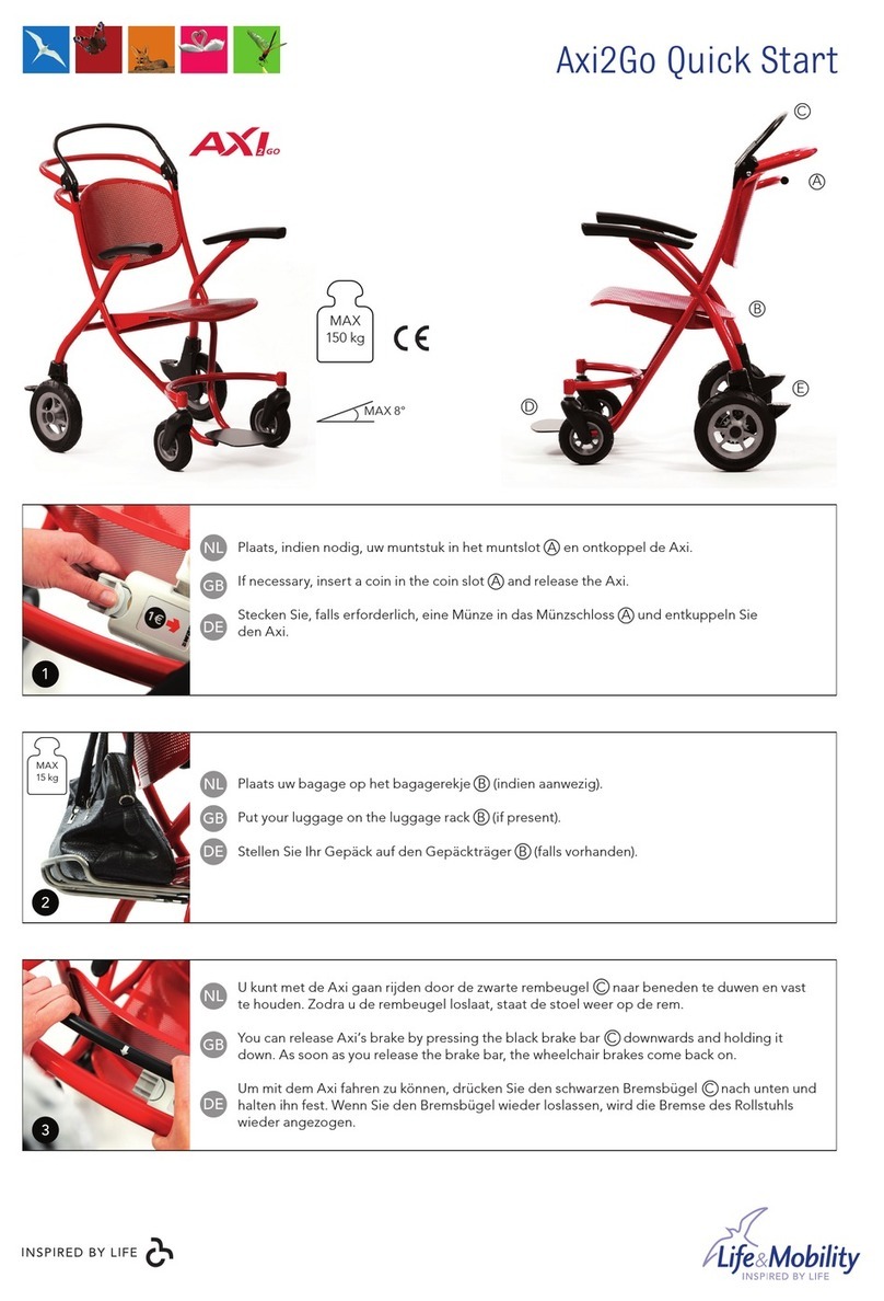 Life & Mobility Axi2Go User manual